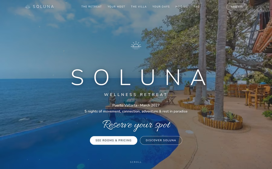 A wellness retreat in Puerto Vallarta, with reservations straight to the host's inbox